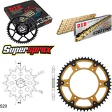 Kettensatz Stealth gold für: Gas Gas EC125 03-12 13-51-114 DID520ZVM-X(G&G) Niet