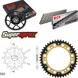 Kettensatz Stealth gold für: Gas Gas SM125 02-09 13-43-112 DID520ZVM-X Endlos