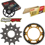 Kettensatz Stealth gold für: Gas Gas EC300 99-99 13-47-114 DID520ERT2(G&G) Clip