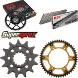 Chain Kit Stealth gold for: Gas Gas EC200 99-02/MC250 00 13-51-116 DID520ZVM-X endless