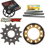 Chain Kit Stealth gold for: Gas Gas EC400 FSE 02-09/EC45 13-48-116 DID520NZ Clip