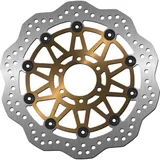 Brake disk NG 0404X 298 mm, floated (FLD) Wavy