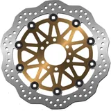 Brake disk NG 0752X 296 mm, floated (FLD) Wavy