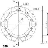 Edge-Disc Supersprox 520/41Z rot ACD130341RED