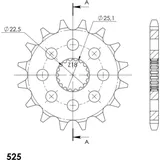 Ritzel Supersprox 525/16Z 88803-16