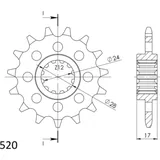 Front Sprocket Supersprox 520/16t 20511-16