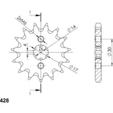 Ritzel Supersprox 428/13Z 22110-13