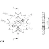 Front Sprocket Supersprox 428/13t 61202-13
