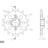 Ritzel Supersprox 525/15Z