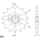 Front Sprocket Supersprox 630/14t