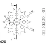 Front Sprocket Supersprox 428/14t 21102-14