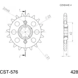 Ritzel Supersprox 428/18Z 21304-18