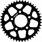 Alu-Rear Sprocket / Chain Wheel Supersprox 525/44t black 36710AK44