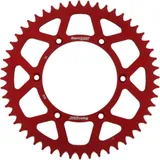 Alu-Rear Sprocket / Chain Wheel Supersprox 520/52t red 15203AR52