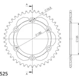 Alu-Rear Sprocket / Chain Wheel Supersprox 525/43t black 45501AK43 Alu-Rear Sprocket / Chain Wheel Supersprox 525/43t black 45501AK43