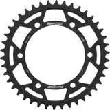 Steel-Rear Sprocket / Chain Wheel Supersprox 520/42t black 16404-42 Steel-Rear Sprocket / Chain Wheel Supersprox 520/42t black 16404-42