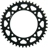 Steel-Rear Sprocket / Chain Wheel Supersprox 520/43t black 10501-43