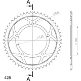 Stahl-Kettenrad Supersprox 428/51Z schwarz 1538-51
