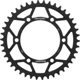 Steel-Rear Sprocket / Chain Wheel Supersprox 520/42t black 16500-42 Steel-Rear Sprocket / Chain Wheel Supersprox 520/42t black 16500-42