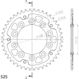 Stealth-Kettenrad Supersprox 525/44Z schwarz 10613K44