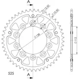 Stealth-Kettenrad Supersprox 525/48Z gold 10613S48