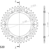 Stealth-Kettenrad Supersprox 520/40Z schwarz 11618K40