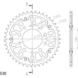Stealth-Rear Sprocket / Chain Wheel Supersprox 530/43t black 10605K43