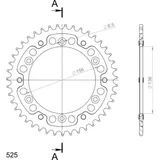 Stealth-Kettenrad Supersprox 525/43Z schwarz 14506K43
