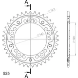 Stealth-Rear Sprocket / Chain Wheel Supersprox/39t gold
