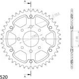 Stealth-Kettenrad Supersprox 520/42Z orange 71201O42