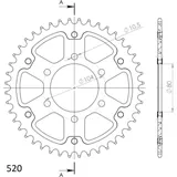 Stealth-Kettenrad Supersprox 520/44Z schwarz 16403K44