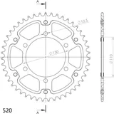 Stealth-Kettenrad Supersprox 520/45Z schwarz 16500K45