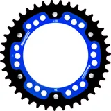 Stealth-Kettenrad Supersprox 525/39Z blau