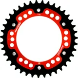 Stealth-Rear Sprocket / Chain Wheel Supersprox 525/39t red Stealth-Rear Sprocket / Chain Wheel Supersprox 525/39t red