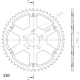 Stealth-Rear Sprocket / Chain Wheel Supersprox 530/53t silver 37081V53