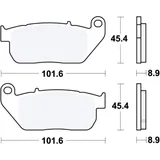 Performance Comfort Brake Pads for Custom Motorcycles and Cruisers