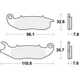Brake pads lc trw MCB818LC