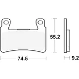 BRAKE PADS PC TRW 0294