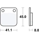 Bremsklotz Standard TRW Alternative: 7326432 passend für: Yamaha YFM, YFZ, YFS