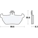 Brake pads std TRW altn 7320963 for: BMW K, R, K1