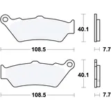 Bremsklotz Sinter hinten TRW Alternative: 7370108 passend für: BMW R, F (650, 850, 800, 750, 700, 900), G, K