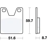 Bremsklötze Standard TRW für Motorräder 7870736
