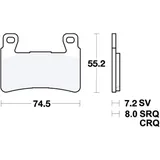Bremsklotz Sinter vorne TRW Alternative: 7329071 passend für: Honda CBR, CB, VTR