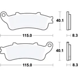 Bremsklotz Standard TRW Alternative: 7370087 passend für: Honda GL, NT, XL, ST