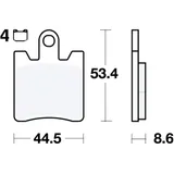 Brake pads scooter TRW SET contains 4 pads for: Suzuki AN