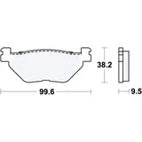 Bremsklötze Standard TRW für Motorräder 7871841