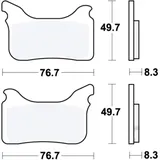 Bremsklotz Sinter RSI TRW Alternative: 7320724 passend für: Aprilia SXV, Pegaso