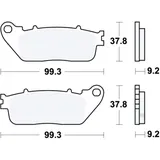Bremsklotz Sinter hinten TRW Alternative: 7322654 passend für: Honda CB, VFR