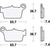 Bremsklotz Standard TRW passend für: Derbi Senda, Atlantis, GPR, Beta RR, Urban, Alp 4. 0