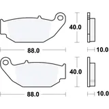 Bremsklotz Sinter SI TRW Alternative: 7326404 passend für: Honda CRF, Orcal SK01